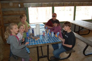 Snack time (thanks, Judy!)