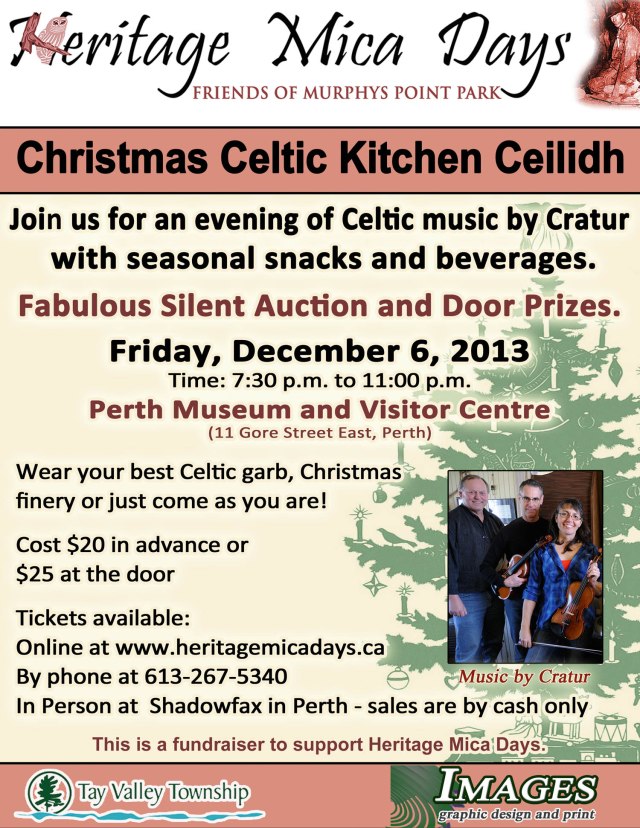 Christmas fundraiser poster