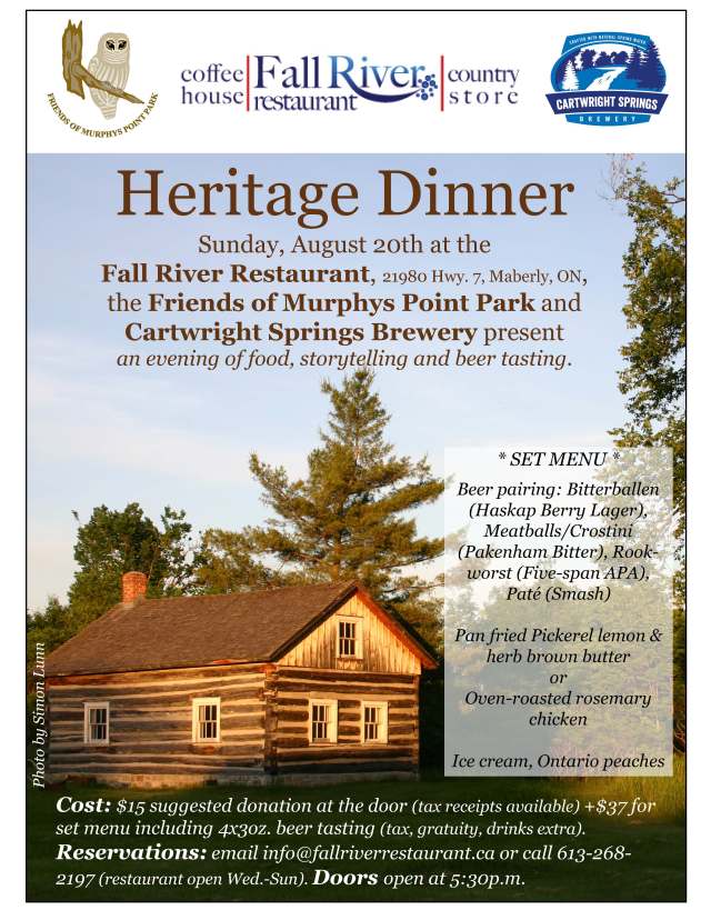 2017 August Dinner poster